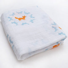 Load image into Gallery viewer, Fashionable Swaddle Wrap Cotton Baby Receiving Blanket Newborn Baby Bed Stroller Accessories Cartoon Infant Sleeping Blanket