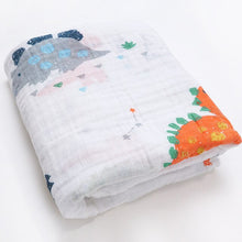 Load image into Gallery viewer, Fashionable Swaddle Wrap Cotton Baby Receiving Blanket Newborn Baby Bed Stroller Accessories Cartoon Infant Sleeping Blanket