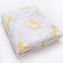 Load image into Gallery viewer, Fashionable Swaddle Wrap Cotton Baby Receiving Blanket Newborn Baby Bed Stroller Accessories Cartoon Infant Sleeping Blanket