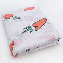 Load image into Gallery viewer, Fashionable Swaddle Wrap Cotton Baby Receiving Blanket Newborn Baby Bed Stroller Accessories Cartoon Infant Sleeping Blanket