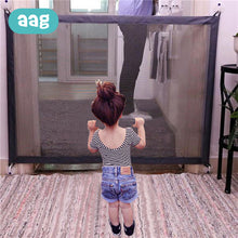 Load image into Gallery viewer, AAG Folding Baby Barrier Safety Fence Portable Baby Gate Safe Guard Children Isolation Net Kids Safe Guard Protect for Pets 20