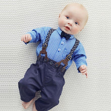 Load image into Gallery viewer, 2019 Baby Boy Clothes Sets Gentleman Suits Newborn Clothes	 Sets Long Sleeve Spring Baby Clothing Newborn Baby Boy Outfits Suits