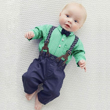 Load image into Gallery viewer, 2019 Baby Boy Clothes Sets Gentleman Suits Newborn Clothes	 Sets Long Sleeve Spring Baby Clothing Newborn Baby Boy Outfits Suits