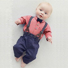 Load image into Gallery viewer, 2019 Baby Boy Clothes Sets Gentleman Suits Newborn Clothes	 Sets Long Sleeve Spring Baby Clothing Newborn Baby Boy Outfits Suits