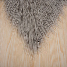 Load image into Gallery viewer, Faux Fur Newborn Photo Prop Background blanket Basket Filler Stuffer,Wool Flokati Rug Baby infant Photo Prop,bean bag covering