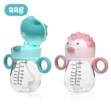 Load image into Gallery viewer, AAG 240ML Baby Water Bottle With Straw BPA Free Tritan Children Feeding Sport Drink Cup Baby Learn Training Bottle Drinker 30