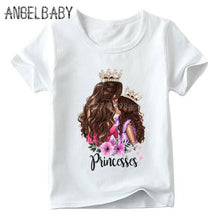 Load image into Gallery viewer, Mother's Love Family Matching Outfits Tshirt mother and daughter Vogue clothes Super Mom FashionT-shirts Kids&amp;Woman Funny Tshirt