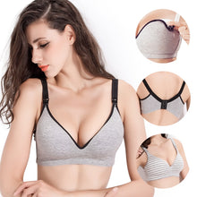 Load image into Gallery viewer, Cotton Maternity Nursing Bras Set Pregnant Breastfeeding Pregnancy Women Underwear Breast Feeding Bra soutien gorge allaitement