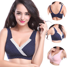 Load image into Gallery viewer, TINGFEI Lace BreastFeeding Maternity Nursing Bra for Feeding sleep bra Clothes for pregnant women cotton Pregnancy Underwear Bra