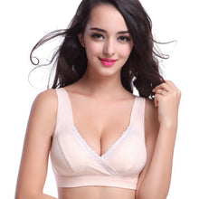 Load image into Gallery viewer, TINGFEI Lace BreastFeeding Maternity Nursing Bra for Feeding sleep bra Clothes for pregnant women cotton Pregnancy Underwear Bra