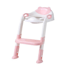 Load image into Gallery viewer, Folding Baby Potty Infant Kids Toilet Training Seat with Adjustable Ladder Portable Urinal Potty Training Seats for Children