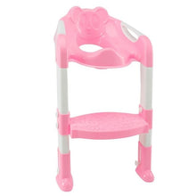 Load image into Gallery viewer, Folding Baby Potty Infant Kids Toilet Training Seat with Adjustable Ladder Portable Urinal Potty Training Seats for Children